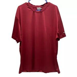 Calvin Klein Jeans Tee Men's XXL Deep Red CK Performance Active Wear T-Shirt